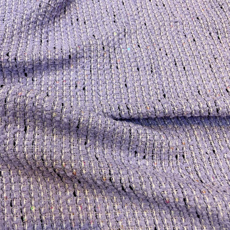 Fioletowa, pleciona tkanina tw – Sewing Tweed Fabric recenzja i cena