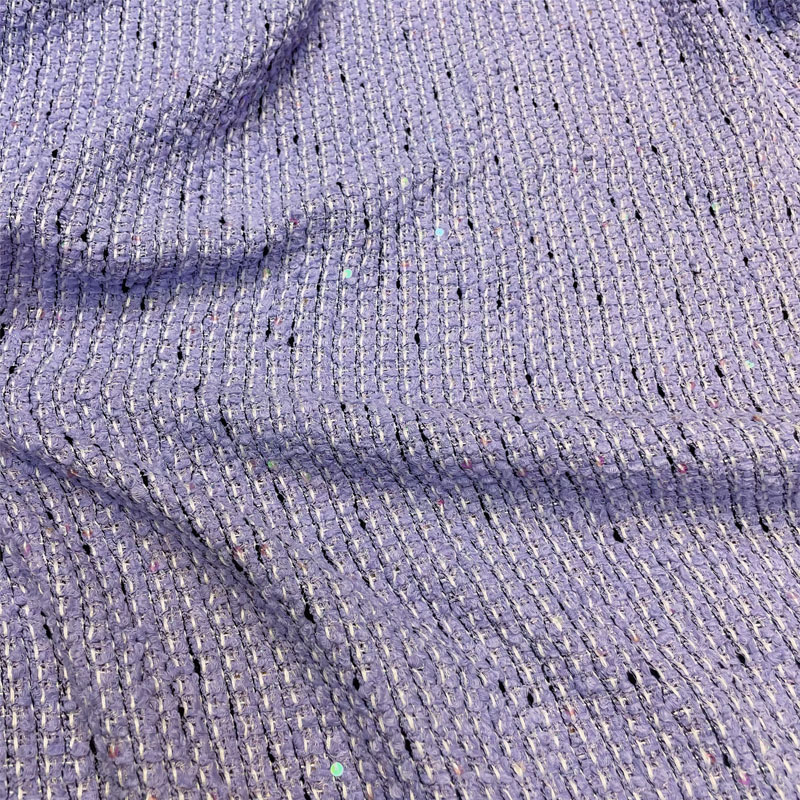 Fioletowa, pleciona tkanina tw – Sewing Tweed Fabric recenzja i cena