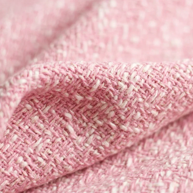 Redraspberry 145cm różowa biał – Sewing Tweed Fabric recenzja i cena