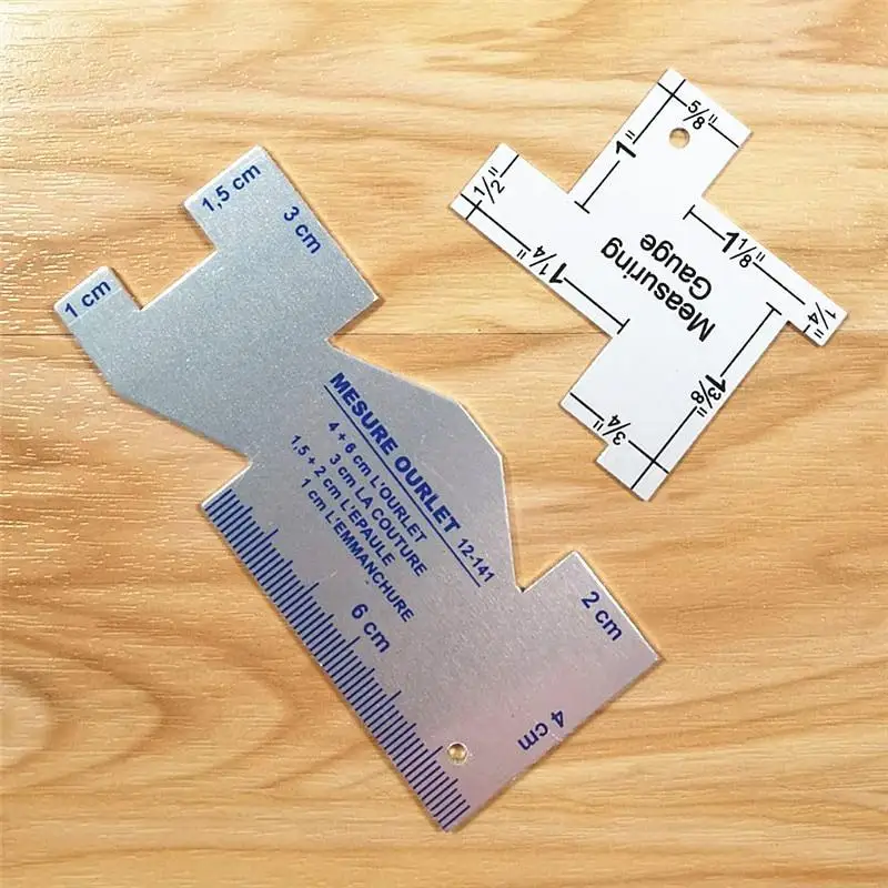 Marker do tkanin Kreda krawiec – Sewing Gauge Ruler recenzja i cena