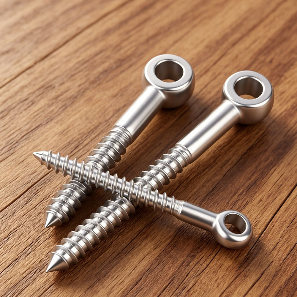 Śruby oczkowe ze stali nierdze – Hook Eye Fastener recenzja i cena