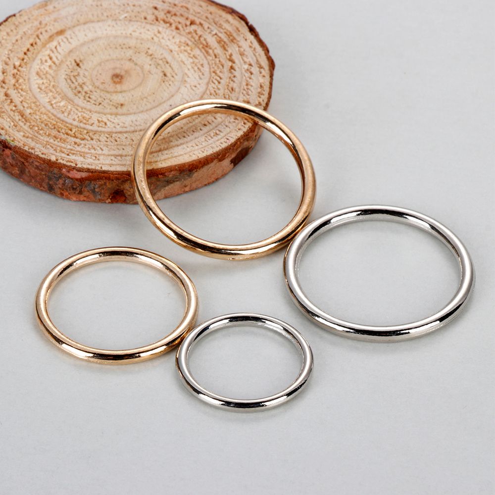 10 szt. Metalowa O-Ring srebrn – Sewing Tas recenzja i cena