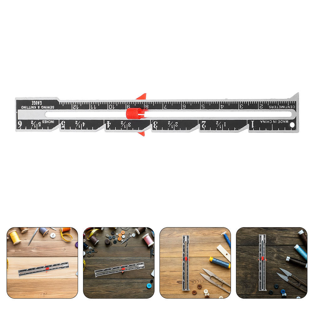 8-częściowy zestaw ergonomiczn – Sewing Gauge Ruler recenzja i cena