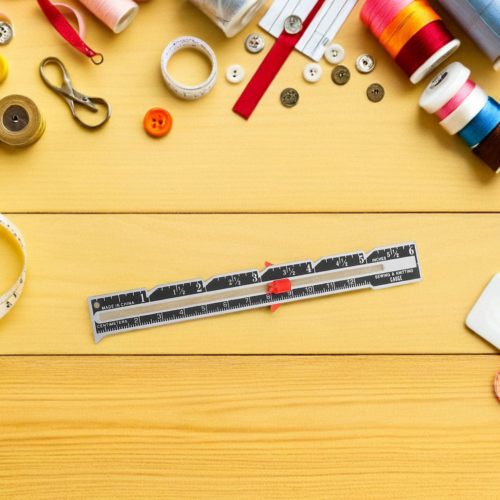 8-częściowy zestaw ergonomiczn – Sewing Gauge Ruler recenzja i cena