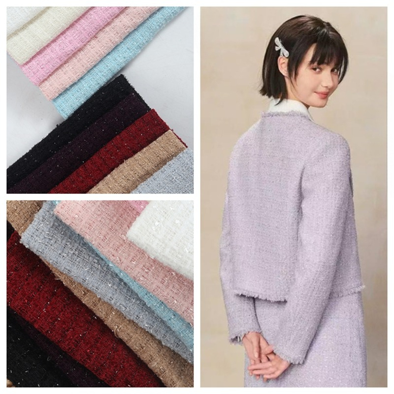 Tkanina Chenille Tweed Tkana n – Sewing Tweed Fabric recenzja i cena