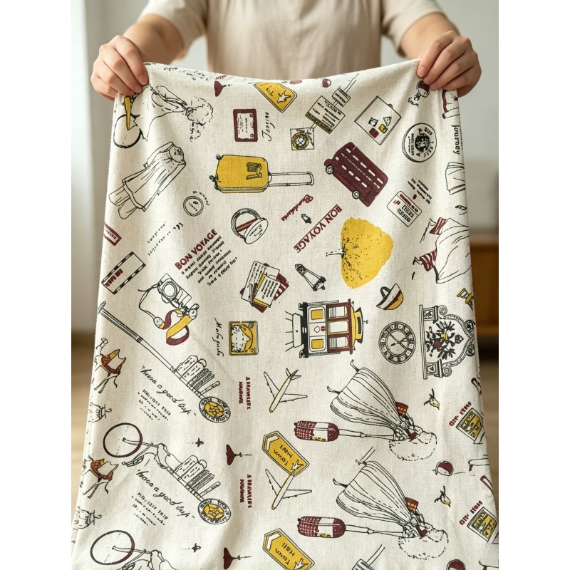Tkanina mieszana z nadrukiem d – Textile And Sewing Materials recenzja i cena
